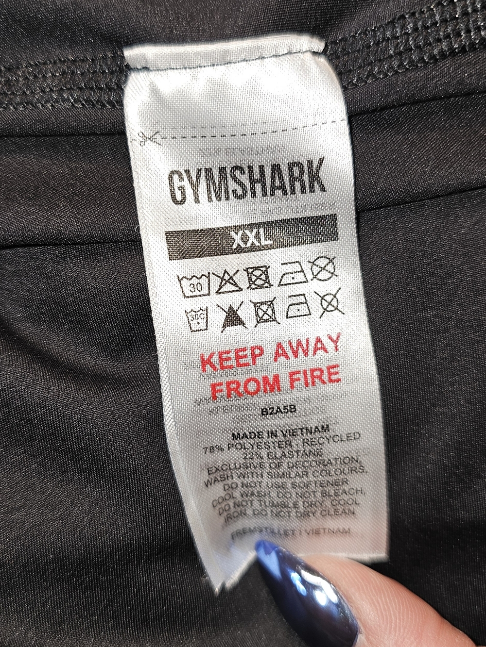 Gymshark Training Biker Shorts - 3-Pack Bundle Black-XXL - Picture 15 of 16